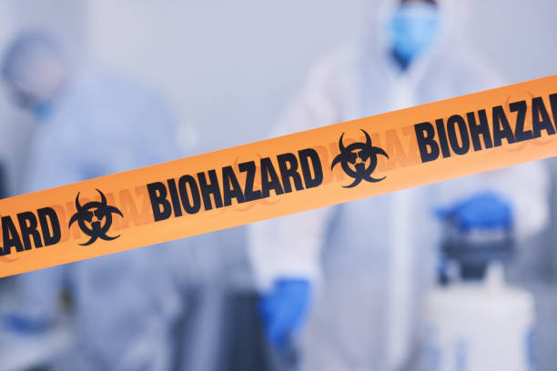 Professional Blood Cleanup technician working in Dixon, IL